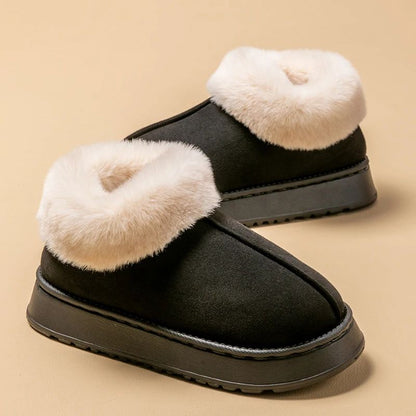 Premium Plush-Lined Indoor Slippers